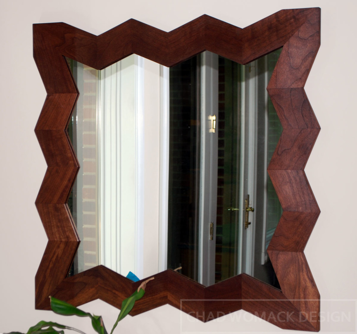 Walnut Mirror Frame, Woodworking Project