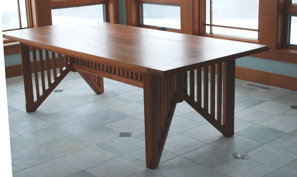 Wright Oak Dining Table