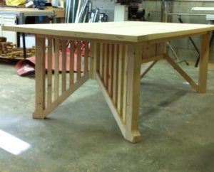 Wright Oak Dining Table