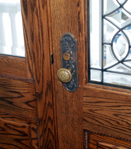 Custom Oak Entry Door